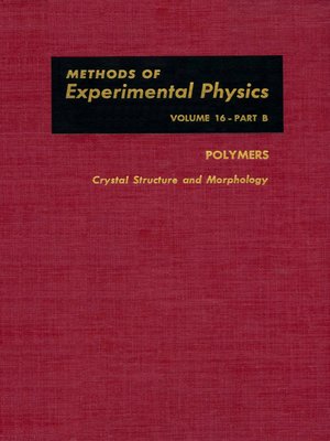 cover image of Crystal Structure and Morphology